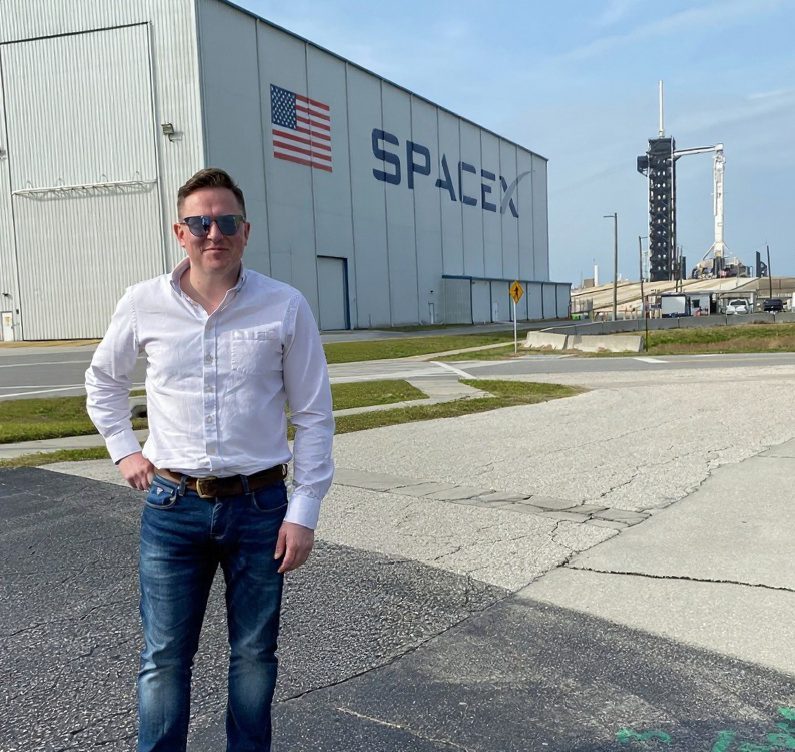 Kirk J. Torrance at SpaceX, Cape Canaveral